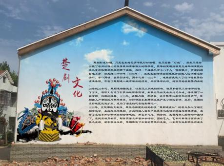 道真如何进行墙体彩绘制作