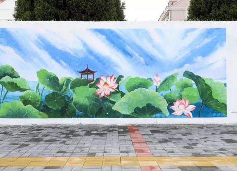 道真墙绘施工材料制作工艺说明