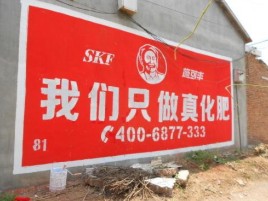 道真刷墙广告”蕴含了时代命题