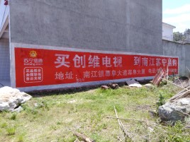 道真墙体广告公司全面解决农村墙体广告痛点