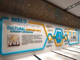 道真文化墙有助于企业什么改善？带来什么实际意义？