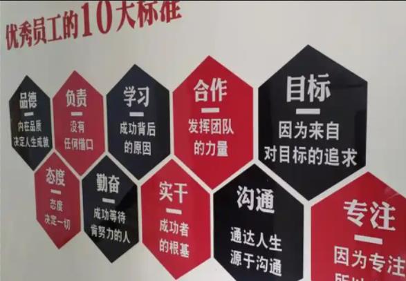 道真公司文化墙的作用