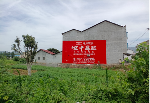 道真做墙体广告的意义