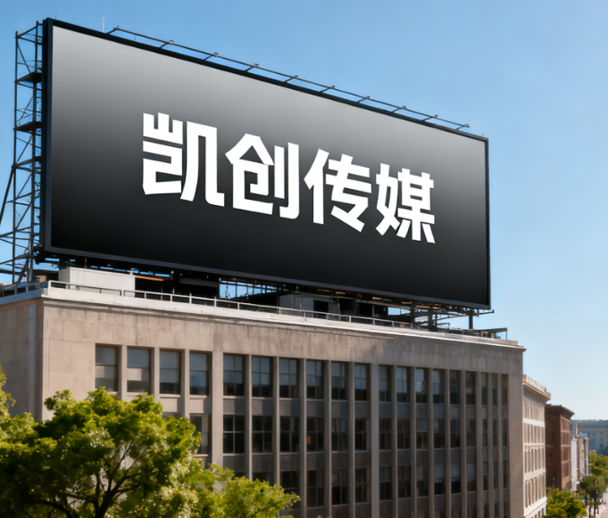 道真户外广告牌的设计与制作