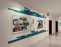 道真企业文化墙用什么材料好？